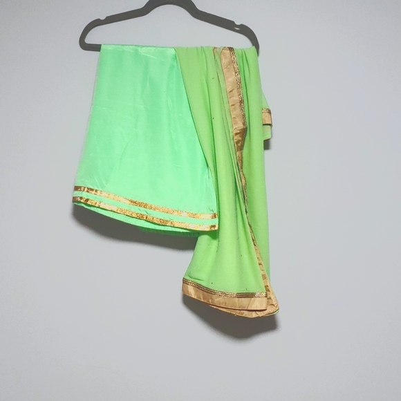 Anarkali suit with plazzo and dupatta - Picture 4 of 4